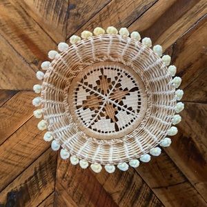 Shell Weaved Basket